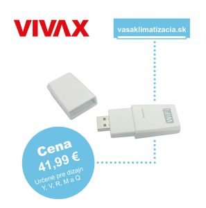 VIVAX Wifi doplnkový modul pre dizajn Y, V, R, M a Q v cene 41,99€ len na vasaklimatizacia.sk
